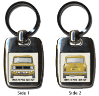 Mini 1275 GT 1969-74 Keyring 5